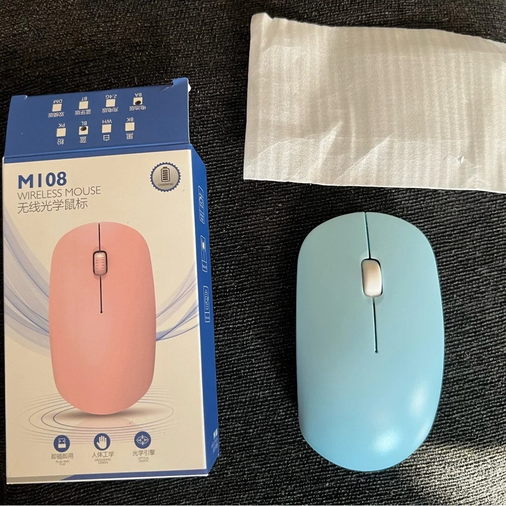 Pink Wireless Mouse